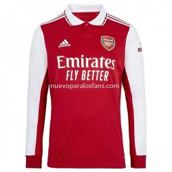 Camiseta de Fútbol Arsenal Casa 2022-2023 Manga Larga