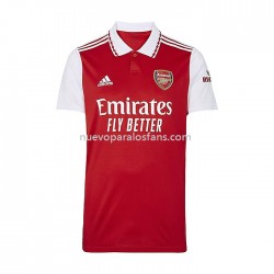 Camiseta de Fútbol Arsenal Casa 2022-2023 Manga Corta