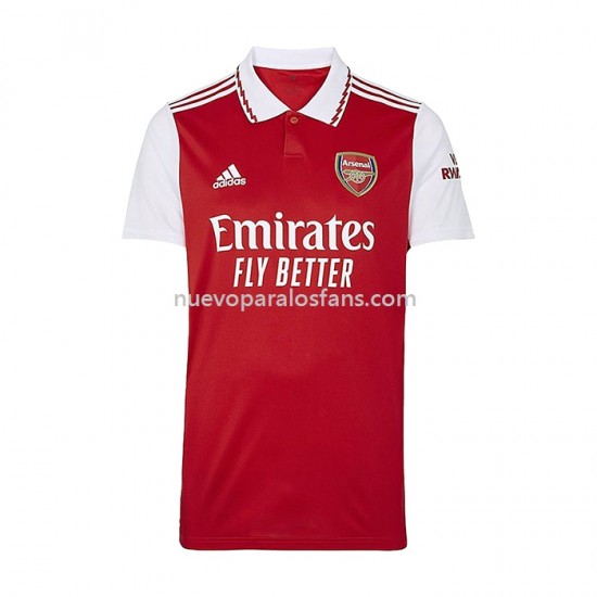 Camiseta de Fútbol Arsenal Casa 2022-2023 Manga Corta