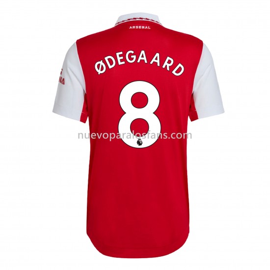 Camiseta de Fútbol Arsenal Odegaard 8 Casa 2022-2023 Manga Corta