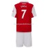 Camiseta de Fútbol Arsenal Saka 7 Niño Casa 2022-2023 Manga Corta