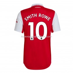 Camiseta de Fútbol Arsenal Smith Rowe 10 Casa 2022-2023 Manga Corta