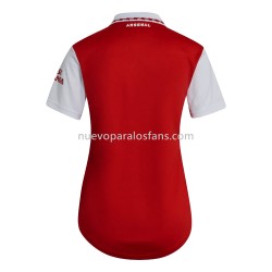 Camiseta de Fútbol Arsenal Mujer Casa 2022-2023 Manga Corta