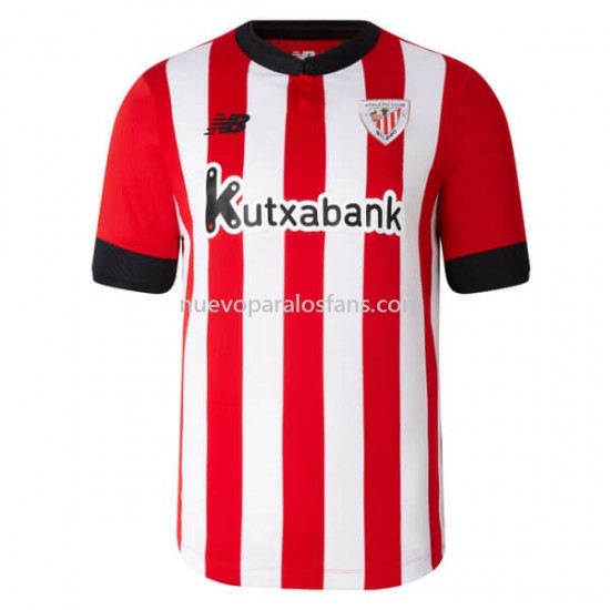 Camiseta de Fútbol Athletic Bilbao Casa 2022-2023 Manga Corta