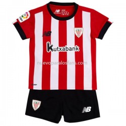 Camiseta de Fútbol Athletic Bilbao Niño Casa 2022-2023 Manga Corta