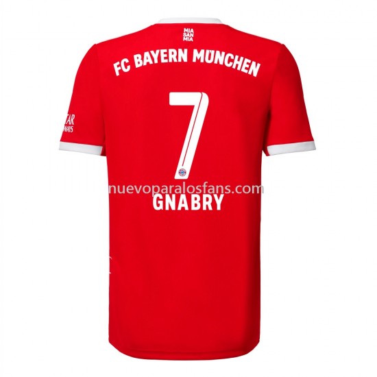 Camiseta de Fútbol Bayern de Múnich Gnabry 7 Casa 2022-2023 Manga Corta