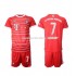 Camiseta de Fútbol Bayern de Múnich Gnabry 7 Niño Casa 2022-2023 Manga Corta