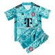 Camiseta de Fútbol Bayern de Múnich Portero Niño Casa 2022-2023 Manga Corta