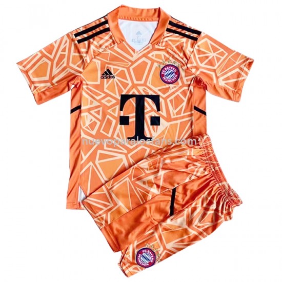 Camiseta de Fútbol Bayern de Múnich Portero Niño Tercera 2022-2023 Manga Corta