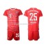 Camiseta de Fútbol Bayern de Múnich Muller 25 Niño Casa 2022-2023 Manga Corta