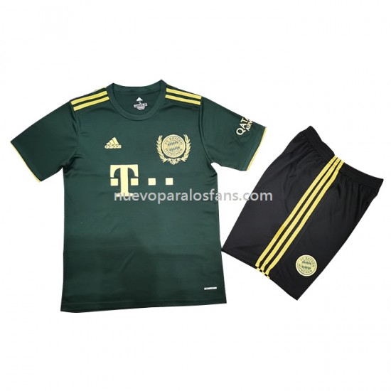 Camiseta de Fútbol Bayern de Múnich Niño Special Casa 2021-2022 Manga Corta