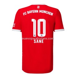 Camiseta de Fútbol Bayern de Múnich Sane 10 Casa 2022-2023 Manga Corta