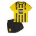 Camiseta de Fútbol Borussia Dortmund Niño Casa 2022-2023 Manga Corta
