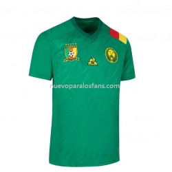 Camiseta de Fútbol Camerún Casa Copa Mundial 2022 Manga Corta