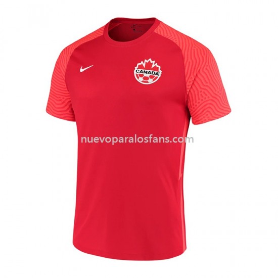 Camiseta de Fútbol Canadá Casa 2022 Manga Corta