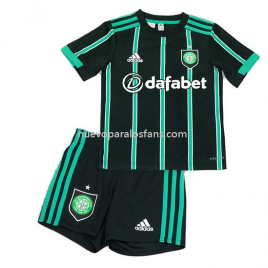 Camiseta de Fútbol Celtic Niño Exterior 2022-2023 Manga Corta