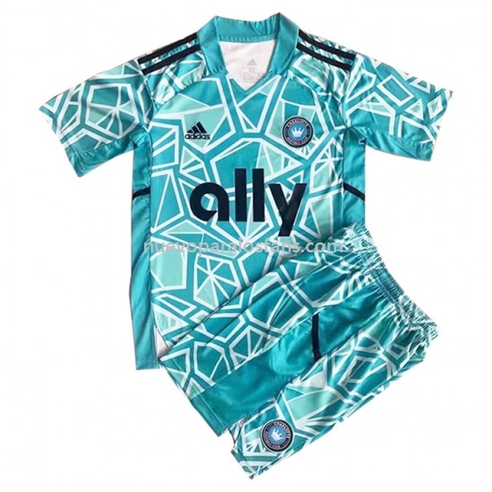 Camiseta de Fútbol Charlotte FC Portero Niño Casa 2022-2023 Manga Corta