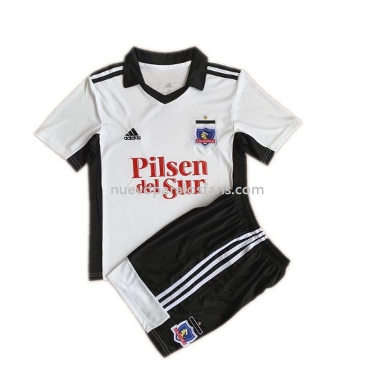 Camiseta de Fútbol Colo-Colo Niño Casa 2022 Manga Corta