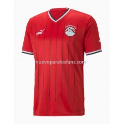 Camiseta de Fútbol Egipto Casa 2022 Manga Corta