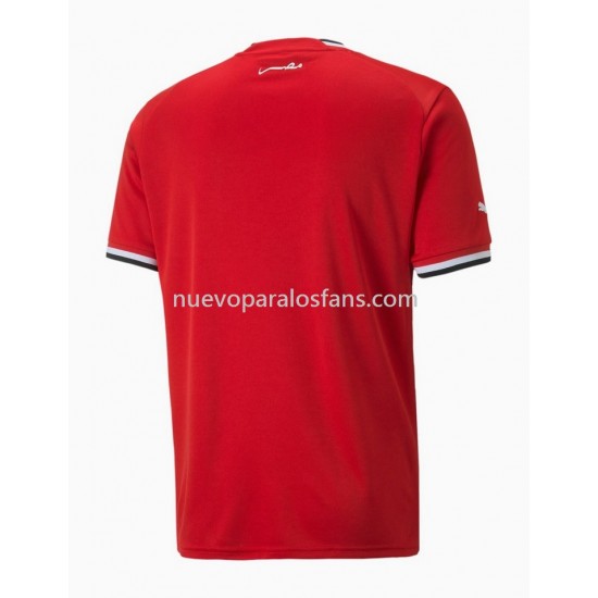Camiseta de Fútbol Egipto Casa 2022 Manga Corta