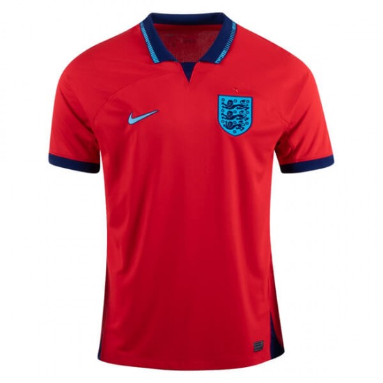 Camiseta de Fútbol Inglaterra Exterior Copa Mundial 2022 Manga Corta