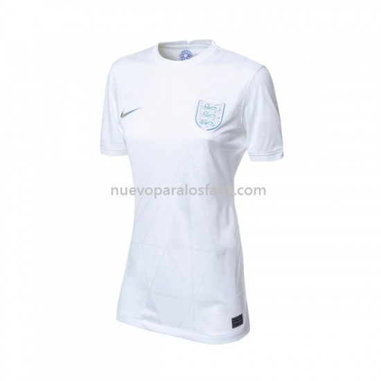 Camiseta de Fútbol Inglaterra Mujer Casa 2022 Manga Corta