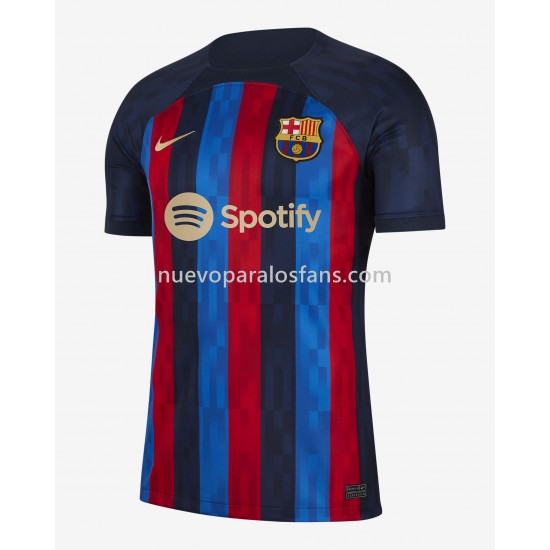 Camiseta de Fútbol FC Barcelona Casa 2022-2023 Manga Corta