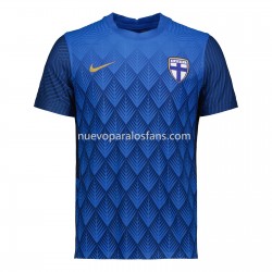 Camiseta de Fútbol Finlandia Exterior 2022 Manga Corta