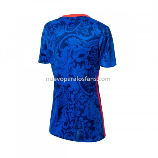 Camiseta de Fútbol Francia Mujer Casa 2022 Manga Corta