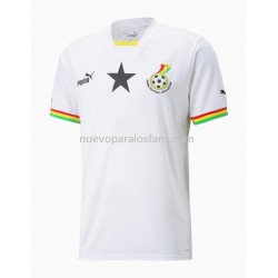 Camiseta de Fútbol Ghana Casa Copa Mundial 2022 Manga Corta