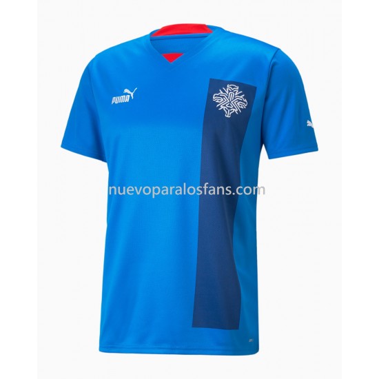 Camiseta de Fútbol Islandia Casa 2022 Manga Corta