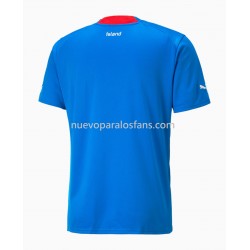Camiseta de Fútbol Islandia Casa 2022 Manga Corta