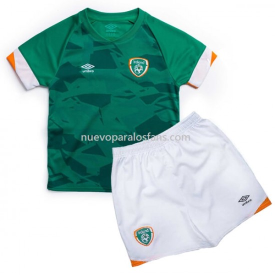 Camiseta de Fútbol Irlanda Niño Casa 2022 Manga Corta
