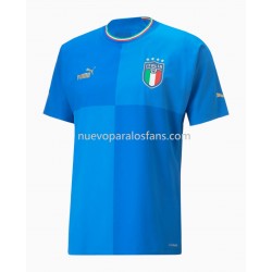 Camiseta de Fútbol Italia Casa 2022 Manga Corta