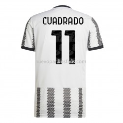 Camiseta de Fútbol Juventus Cuadrado 11 Casa 2022-2023 Manga Corta