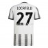 Camiseta de Fútbol Juventus Locatelli 27 Casa 2022-2023 Manga Corta