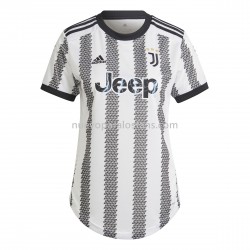 Camiseta de Fútbol Juventus Mujer Casa 2022-2023 Manga Corta