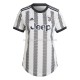 Camiseta de Fútbol Juventus Mujer Casa 2022-2023 Manga Corta