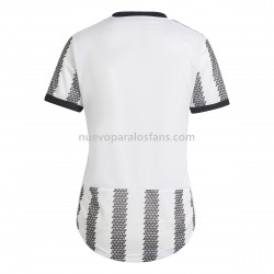 Camiseta de Fútbol Juventus Mujer Casa 2022-2023 Manga Corta