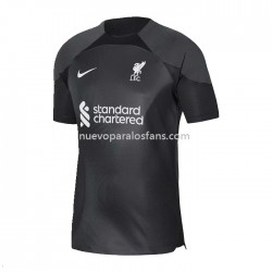 Camiseta de Fútbol Liverpool Portero Exterior 2022-2023 Manga Corta