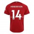 Camiseta de Fútbol Liverpool Henderson 14 Casa 2022-2023 Manga Corta
