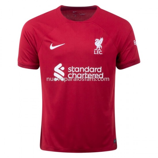 Camiseta de Fútbol Liverpool Casa 2022-2023 Manga Corta