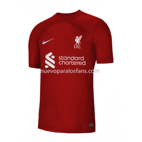 Camiseta de Fútbol Liverpool Casa 2022-2023 Manga Corta