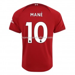 Camiseta de Fútbol Liverpool Mane 10 Casa 2022-2023 Manga Corta