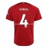 Camiseta de Fútbol Liverpool Virgil 4 Casa 2022-2023 Manga Corta
