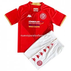 Camiseta de Fútbol Mainz 5 Niño Casa 2022-2023 Manga Corta
