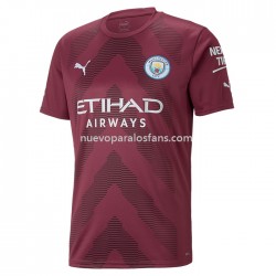Camiseta de Fútbol Manchester City Portero Casa 2022-2023 Manga Corta