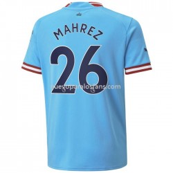 Camiseta de Fútbol Manchester City Mahrez 26 Casa 2022-2023 Manga Corta