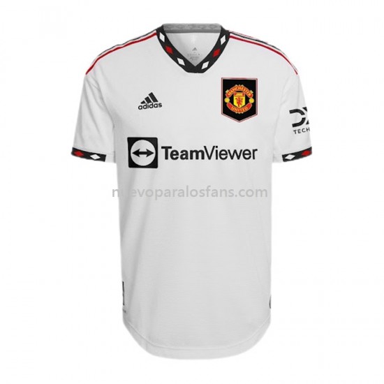 Camiseta de Fútbol Manchester United Exterior 2022-2023 Manga Corta