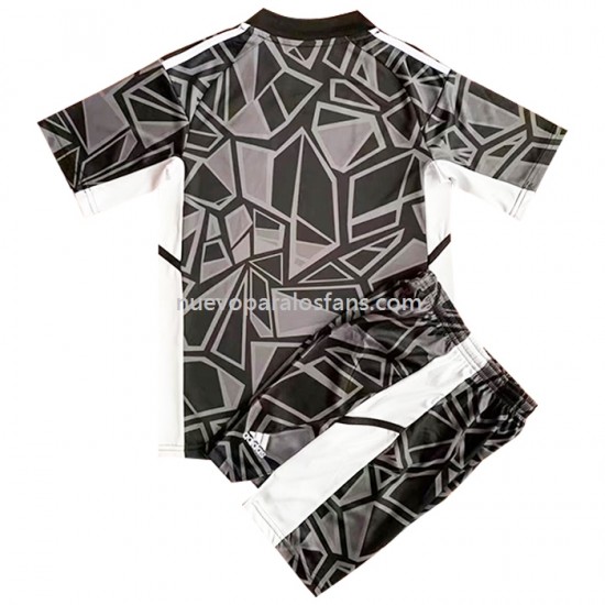 Camiseta de Fútbol Manchester United Portero Niño Exterior 2022-2023 Manga Corta